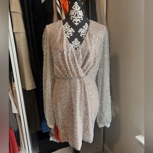 Never worn, Nadine Merabi piece from their carefully crafted bridal collection.